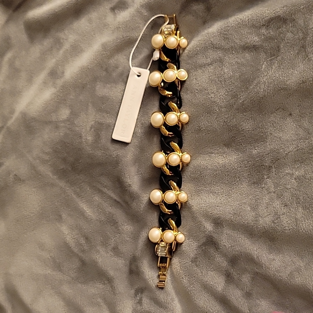 Ann Taylor mixed media bracelet